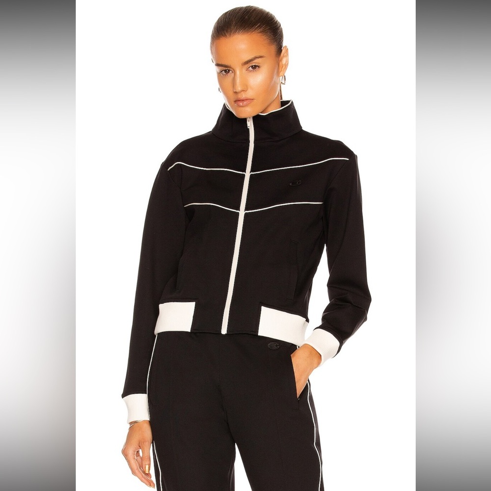NILI LOTAN x CHAMPION Black & White Co-ord Jacket